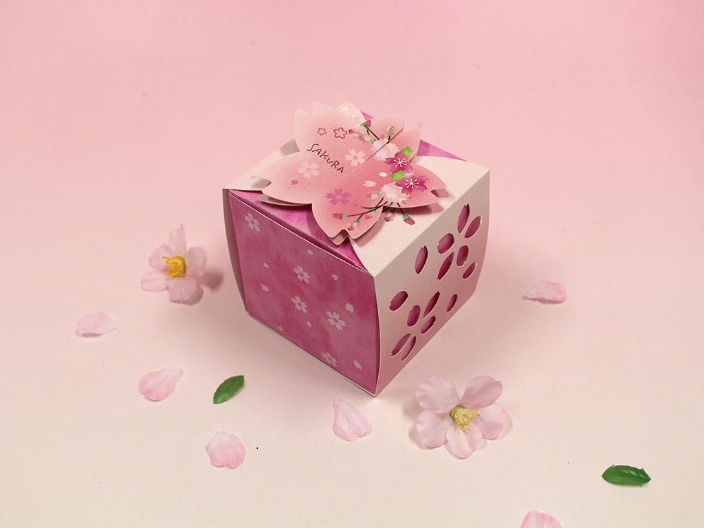 桜パッケージスリーブ閉じた状態