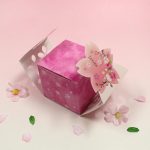 桜パッケージスリーブ開く状態